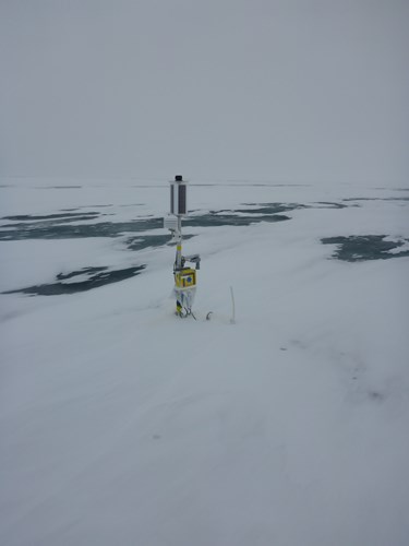 Teshekpuk Lake snow-ice buoy